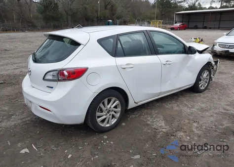 2013 Mazda Mazda3 I Touring from USA, damaged, VIN JM1BL1L75D1724782